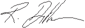 R. Dillman Signature